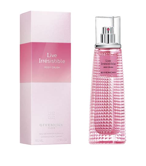 live irresistible rosy crush givenchy 50ml|givenchy pink perfume.